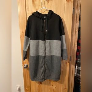 2 SHEIN items!!! Hooded long sweatshirt and dress. Brand new!! 1X/2X